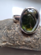 Peridot silber ring825 gebraucht kaufen  Düsseldorf