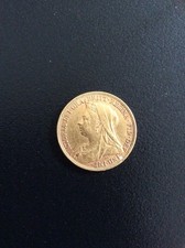 1897 gold sovereign for sale  DUNSTABLE