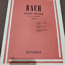 Bach pianoforte suites usato  Crevalcore