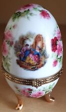 Egg shaped porcelain for sale  STOWMARKET