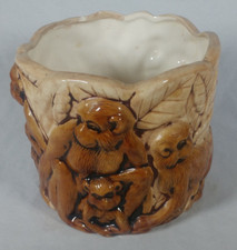 Monkey planter ceramic for sale  Paradise