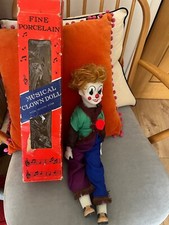 Vintage musical clown for sale  ANDOVER