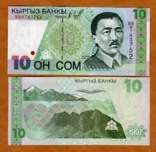 Quirguistão, 10 Som, 1997, P-14, Ex-URSS, UNC comprar usado  Enviando para Brazil