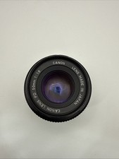 Usado, Lente de câmera Canon FD 50 1:18 - 35mm acessório de fotografia Japão comprar usado Usado, Lente de câmera Canon FD 50 1:18 - 35mm acessório de fotografia Japão comprar usado  Enviando para Brazil