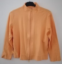 Apricotfarbene sweatjacke . gebraucht kaufen  Dorsten