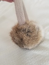 Rabbit fur earmuffs for sale  Chula