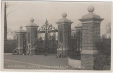 Vintage postcard memorial for sale  GRANGE-OVER-SANDS