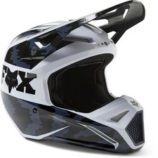 Capacete masculino Fox Racing motocross V1 NUKLR DOT/ECE (preto) 29663-001 comprar usado  Enviando para Brazil