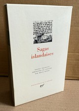 Sagas islandaises. pléiade d'occasion  Saint-Mandé