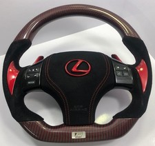 Volante Lexus F Sport vermelho fibra de carbono + Alcantara | Remanufaturado comprar usado Volante Lexus F Sport vermelho fibra de carbono + Alcantara | Remanufaturado comprar usado  Enviando para Brazil