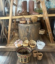 Vtg lot baskets for sale  Longton