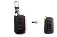 Porta-bolsa com controle remoto de couro para LEXUS 4 botões chaveiro de carro capa estojo comprar usado Porta-bolsa com controle remoto de couro para LEXUS 4 botões chaveiro de carro capa estojo comprar usado  Enviando para Brazil