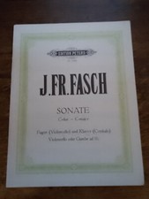 Fasch sonata major for sale  READING