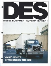 Folheto de caminhão - Volvo Branco - Intercooler N12 - Relatório de teste DES - 1984 (T2291) comprar usado  Enviando para Brazil