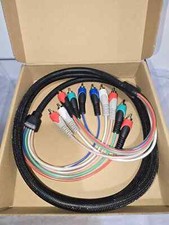Cabo de vídeo componente Mediabridge RCA com áudio macho-RCA-macho RCA (6') NOVO comprar usado  Enviando para Brazil