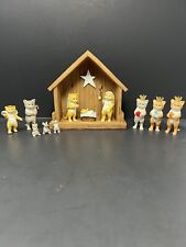 Christmas cat nativity for sale  Clarksville