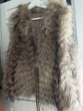 Real fur gilet for sale  GRAVESEND
