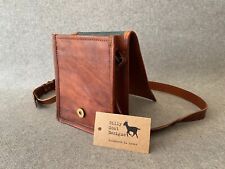 Bolsa de couro 7” de largura couro de cabra F7T bolsa de mão aba alta ímã comprar usado  Enviando para Brazil