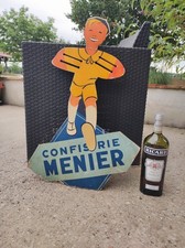 Plaque publicitaire menier d'occasion  Villeneuve-de-Marsan