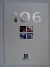Peugeot 106 brochure for sale  BOURNEMOUTH