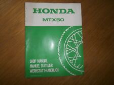 honda mtx50 gebraucht kaufen  Ellhofen