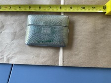 Estojo de cigarro antigo de prata níquel martelado sólido Presto 1915–1916 comprar usado Estojo de cigarro antigo de prata níquel martelado sólido Presto 1915–1916 comprar usado  Enviando para Brazil