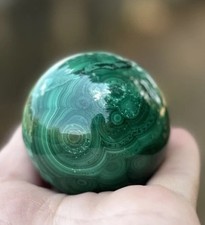 Sfera malachite reiki usato  Seggiano