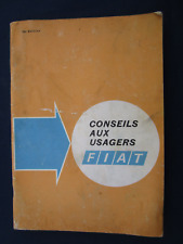 Brochure manuel conseils d'occasion  Mollégès