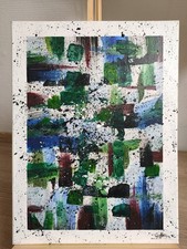 Tableau art abstrait d'occasion  Sarreguemines