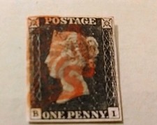 Penny black stamp for sale  LIVERPOOL