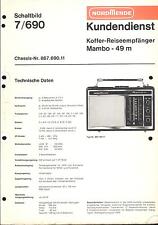 Nordmende service manual gebraucht kaufen  Salzgitter