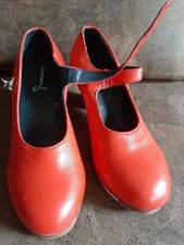 Chaussures flamenco rouges d'occasion  Fontenay-sous-Bois