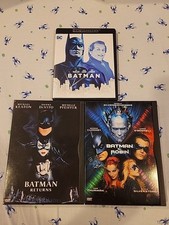 Batman 1989 4K (Ultra HD, 1989) Batman Returns Dvd, Batman & Robin Dvd Movies comprar usado  Enviando para Brazil
