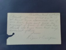 CARTÃO POSTAL RARO 1886 ROGERS & DUNGAN TRONCOS DE PINHO PATTEN MAINE JOHN CASSIDY BANGOR comprar usado  Enviando para Brazil