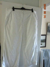 Ladies white trousers for sale  SWINDON
