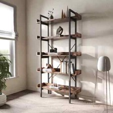 Rustic wood bookcase for sale  COVENTRY