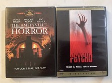 The Amityville Horror + Psycho - 2 Horror DVD Movies James Brolin, Margot Kidder, usado comprar usado  Enviando para Brazil