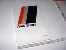 Rig pressemappe audi gebraucht kaufen  Deutschland
