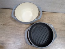 Rare creuset grey for sale  HALIFAX