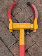 Used wheel clamp for sale  DOVER