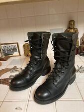 BOTA DE BROCA MILITAR 1995 EUA BIQUEIRA DE AÇO ENGENHEIRO MOTOCICLETA ROAD BOSS TAMANHO 5 R comprar usado  Enviando para Brazil