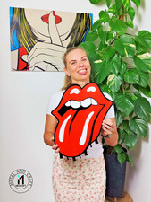 Metalowy wieszak dekoracyjny LIPS #3 – stylowe rozwiązanie do organizacji domu, używany na sprzedaż  PL