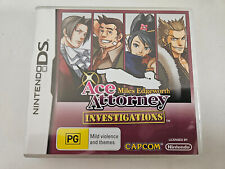Ace attorney investigations d'occasion  Bois-le-Roi