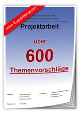 Betriebswirt projektarbeit the gebraucht kaufen  Hördt