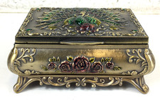 Vintage pewter peacock for sale  EXETER