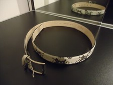 Cintura bianca pitonata usato  Rimini