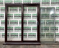 Mahogany brown sliding for sale  LUTON