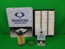 PACOTE DE FILTRO GENUÍNO SSANGYONG MUSSO UTE Q200 SERIES 2.2 L TD (ÓLEO + FILTRO DE AR) comprar usado  Enviando para Brazil