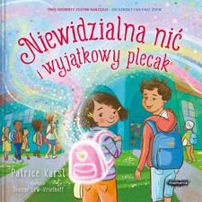 Używany, Książka Niewidzialna nić i wyjątkowy plecak  na sprzedaż  PL