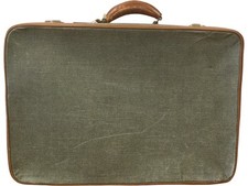 Vintage antler suitcase for sale  UK